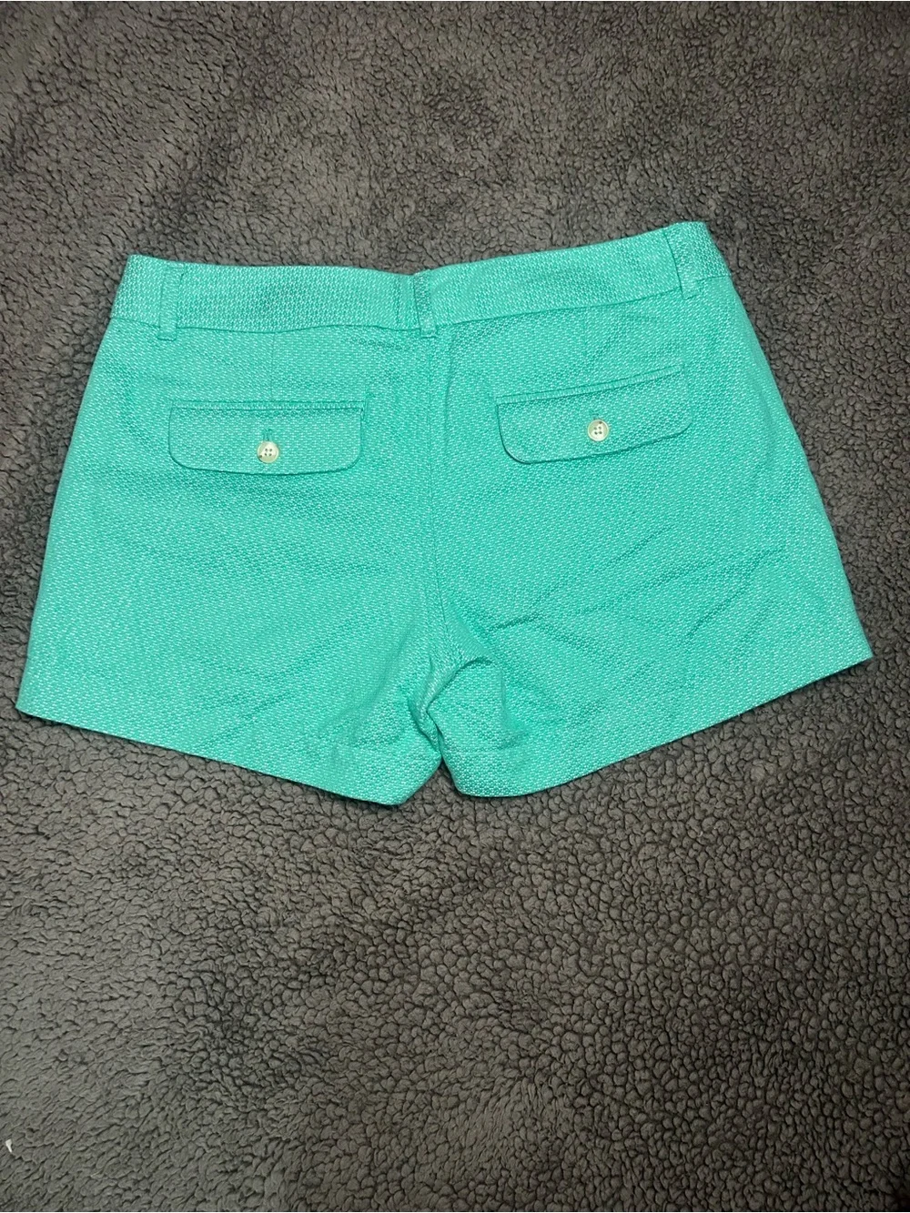 Banana Republic Aqua Teal High Waist Shorts